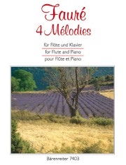 Faure, G :: 4 Melodies