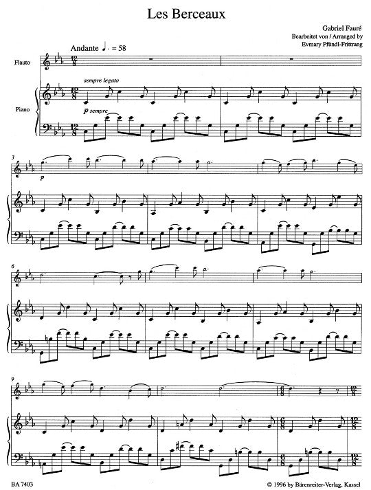 Faure, G :: 4 Melodies