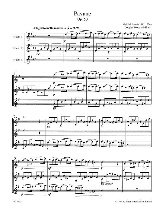 Faure, G :: Pavane