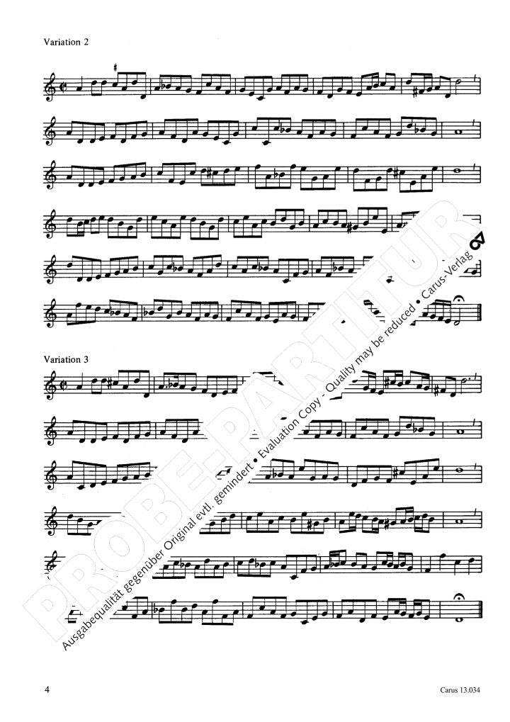 van Eyck, J :: Choralvariationen