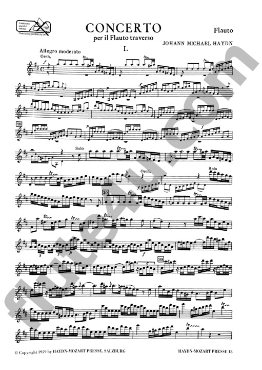 Haydn, M :: Concerto