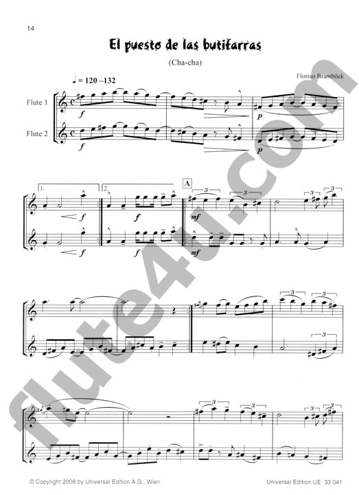 Various :: Afro Latin Flute Duets