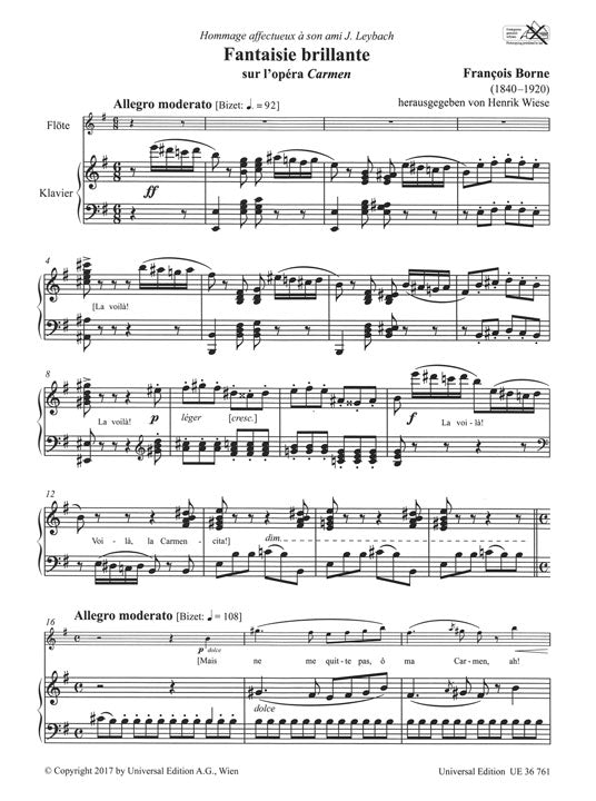 Borne, F :: Fantaisie brillante and Scene