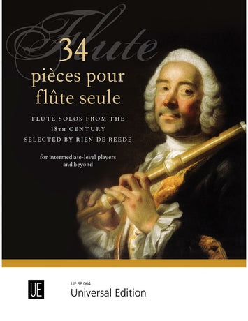 Various :: 34 pieces pour flute seule: Flute Solos from the 18th Century