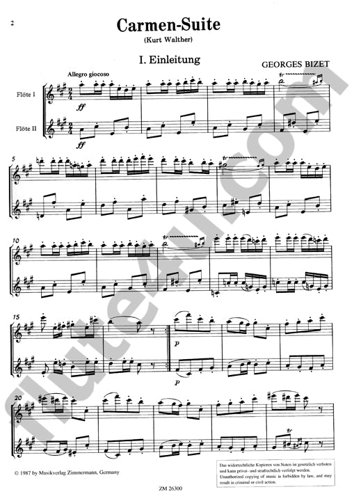 Bizet, G :: Carmen-Suite