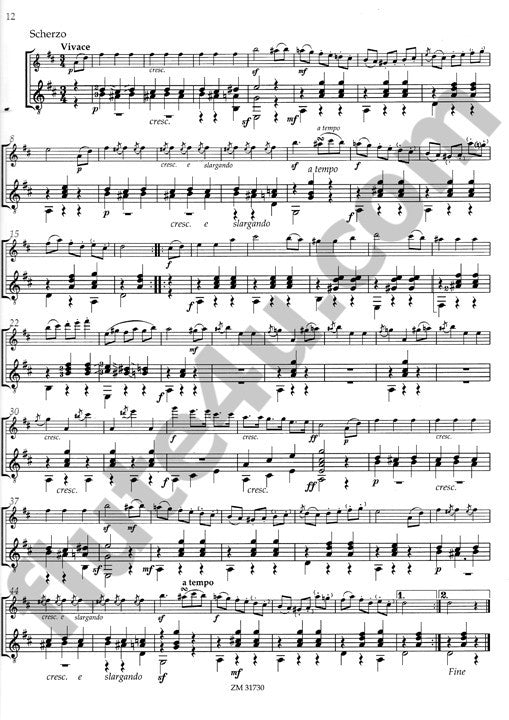 Giuliani, M :: Grand Duo Concertant op. 85