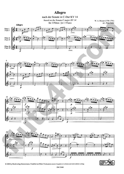 Mozart, WA :: Allegro