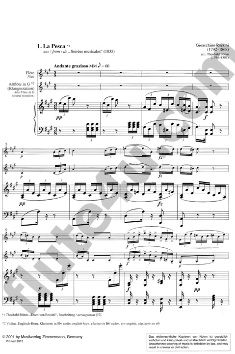 Various :: The Arrangements for Alto Flute
