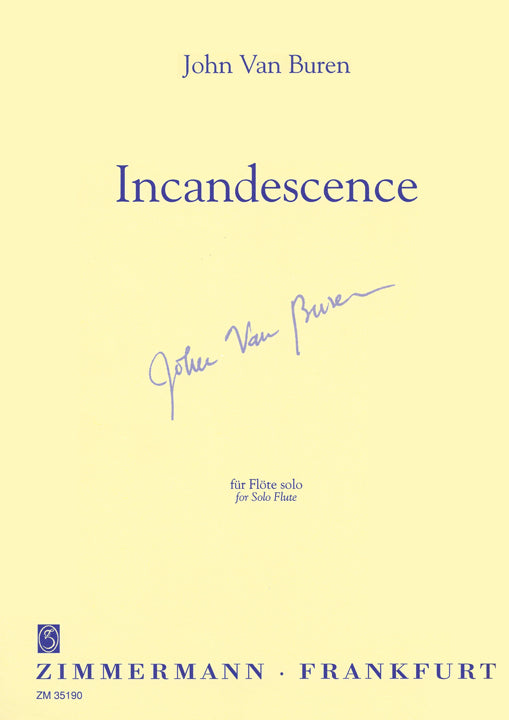 Van Buren, J :: Incandescence