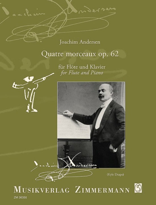 Andersen, J :: Quatre morceaux, op. 62