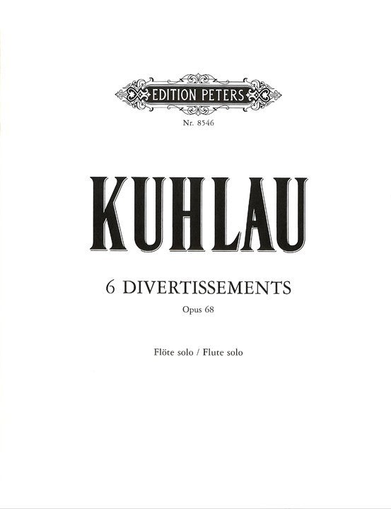 Kuhlau, F :: 6 Divertissements op. 68