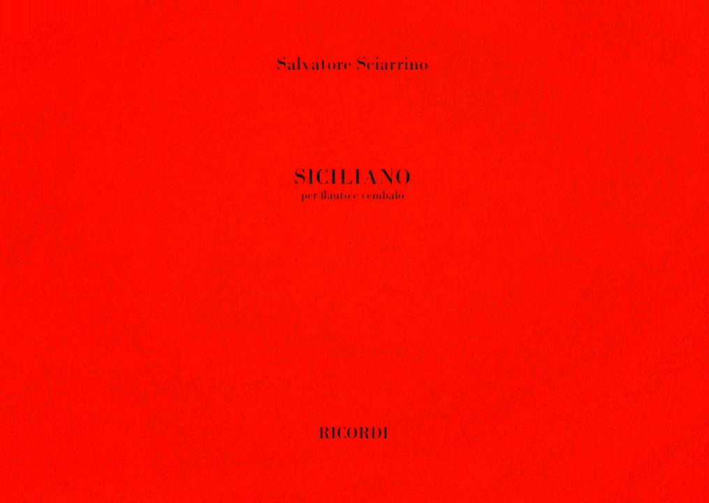 Sciarrino, S :: Siciliano