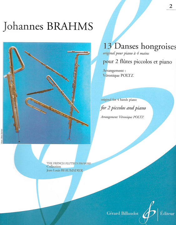 Brahms, J :: 13 Danses hongroises: Book 2