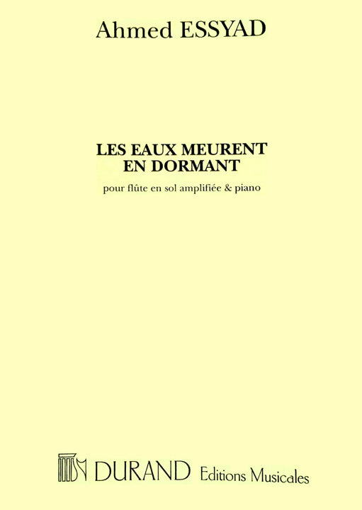 Essyad, A :: Les eaux meurent en dormant