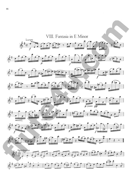 Telemann, GP :: Twelve Fantasias