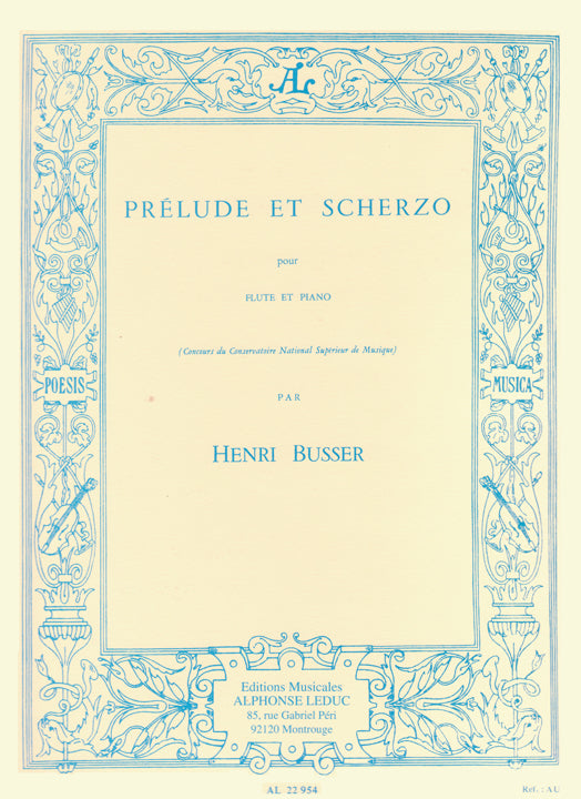 Busser, H :: Prelude et Scherzo