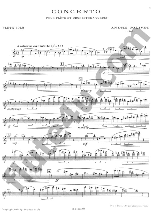 Jolivet, A :: Concerto