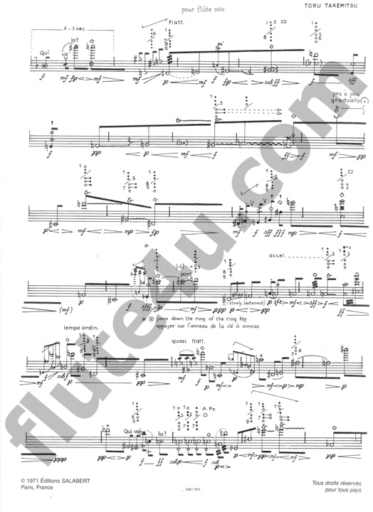 Takemitsu, T :: Voice