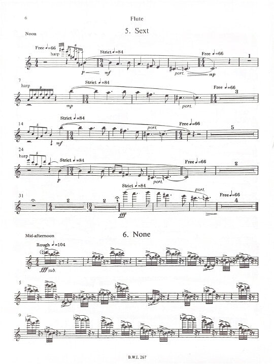 Rorem, N :: Book of Hours