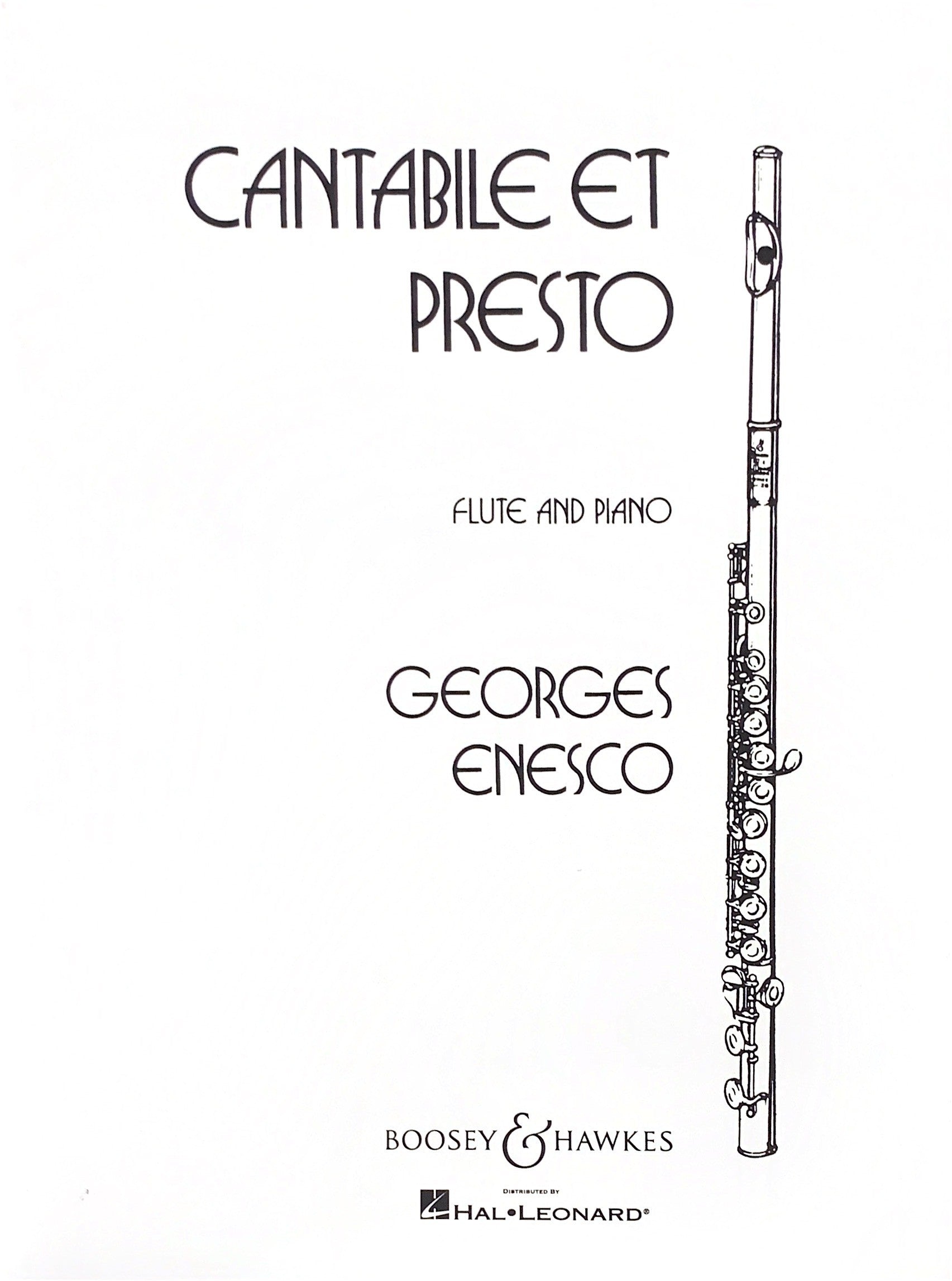 Enesco, G :: Cantabile Et Presto