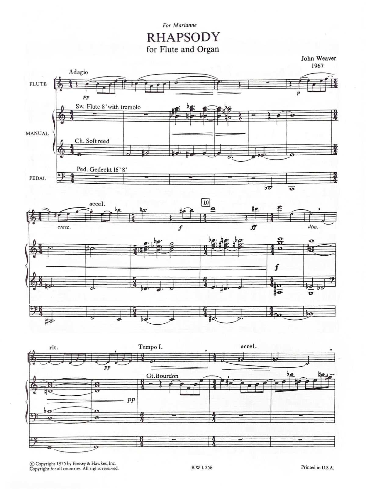 Weaver, J :: Rhapsody