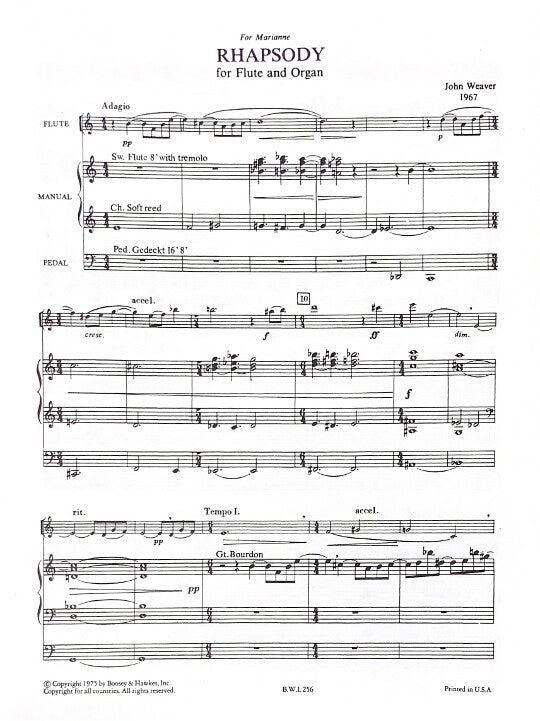Weaver, J :: Rhapsody