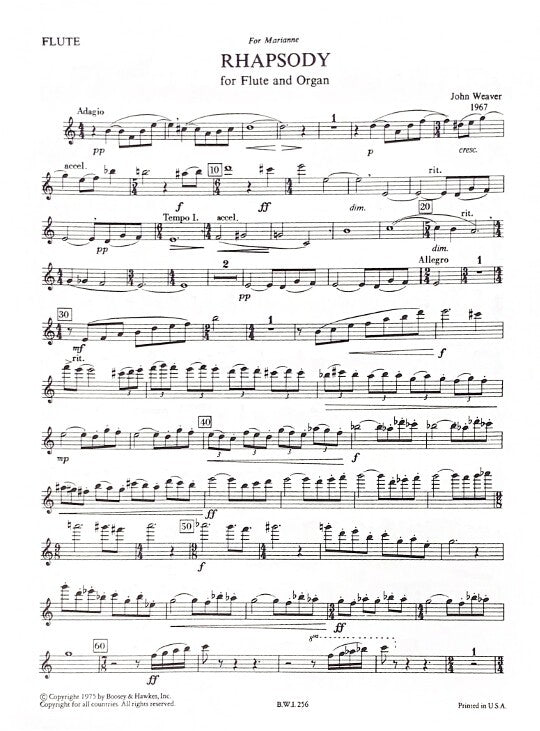 Weaver, J :: Rhapsody