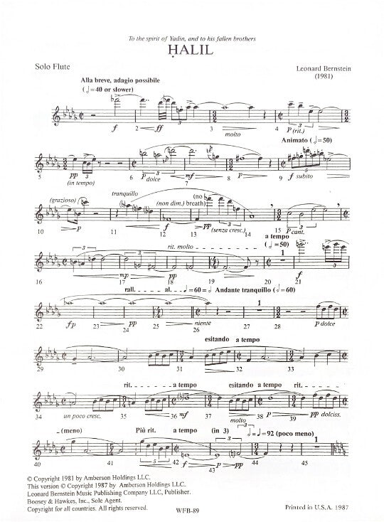 Bernstein, L :: Halil