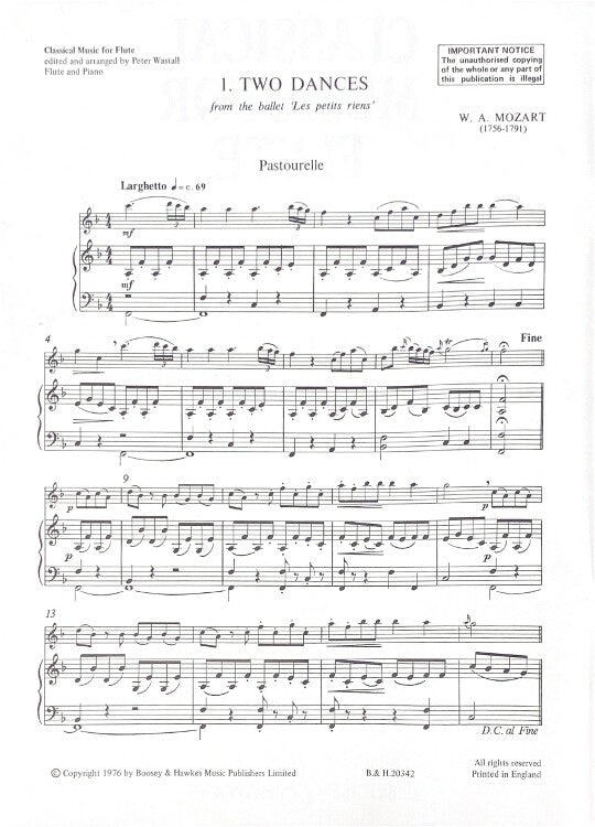 Various :: Classical Music for Flute