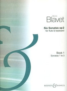 Blavet, M :: Six Sonatas, op. 2 - Book 1: Sonatas 1-3