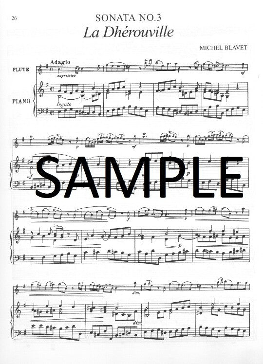 Blavet, M :: Six Sonatas, op. 2 - Book 1: Sonatas 1-3