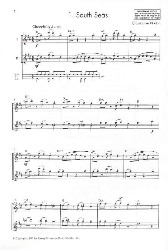 Norton, C :: Microjazz Flute Duets