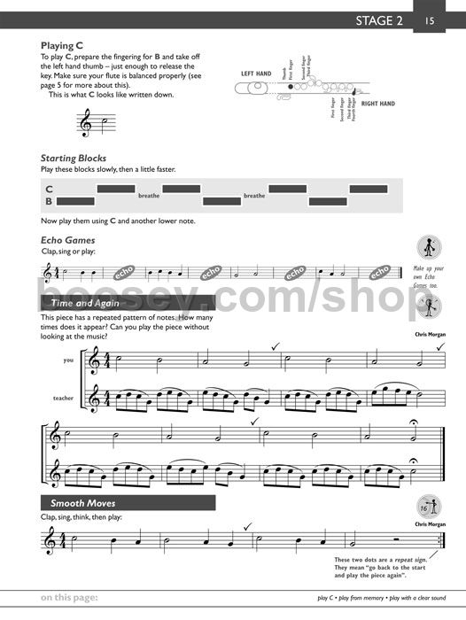 Various :: The Boosey Woodwind Method: Flute (Book 1)