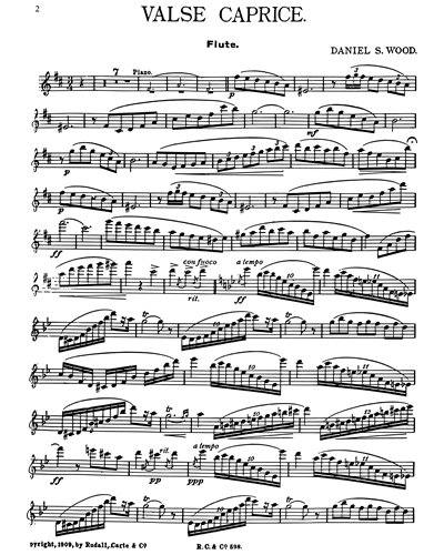 Wood, D :: Valse-Caprice