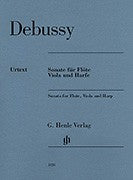 Debussy, C :: Sonate fur Flote, Viola, und Harfe