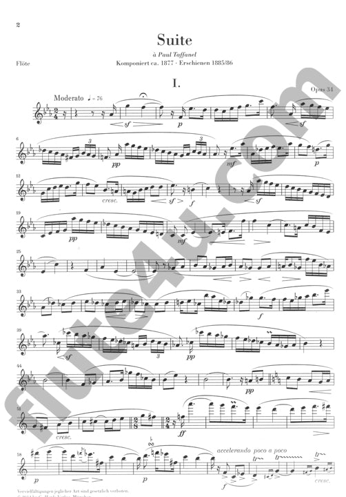 Widor, CM :: Suite op. 34