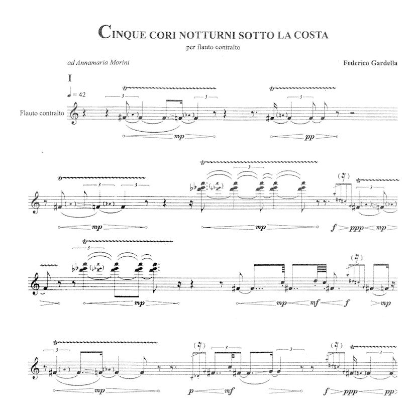 Gardella, F :: Cinque Cori Notturni Sotto La Costa