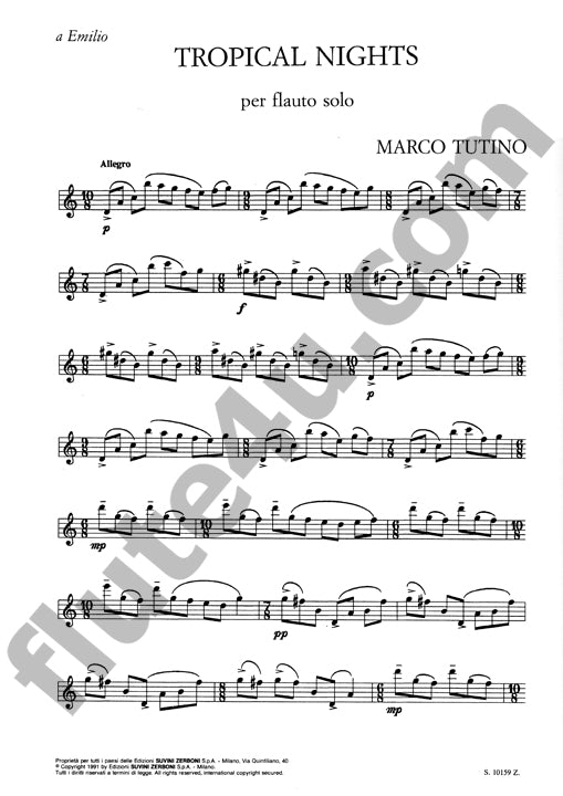 Tutino, M :: Tropical Nights