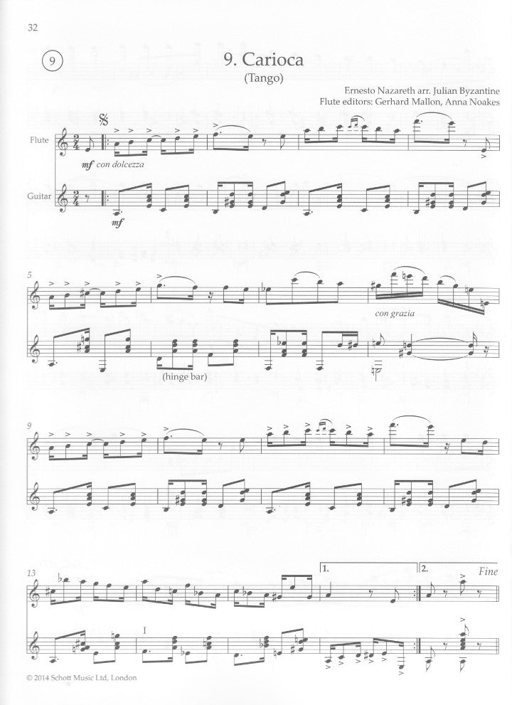 Nazareth, E; Gonzaga, C :: Brazilian Folk Tunes