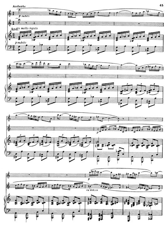 Damase, J-M :: Trio pour flute, hautbois et piano