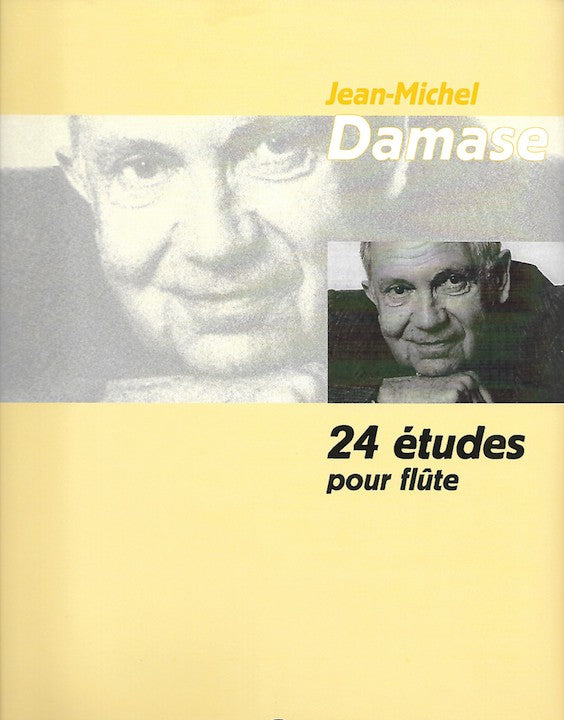 Damase, J-M :: 24 etudes pour flute