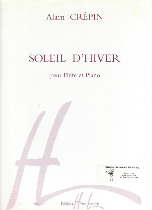 Crepin, A :: Soleil D'hiver