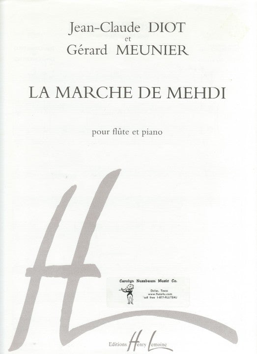 Diot, J-C; Meunier, G :: La Marche de Mehdi