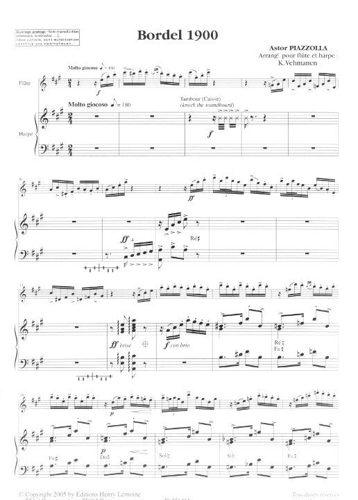 Piazzolla, A :: Histoire du Tango