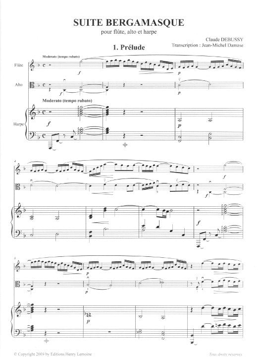 Debussy, C :: Suite Bergamasque