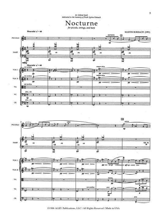 Rokeach, M :: Nocturne