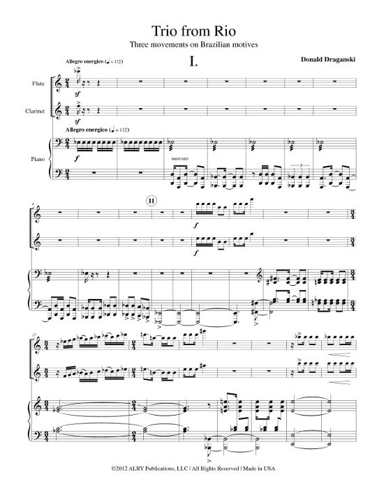 Draganski, D :: Trio from Rio