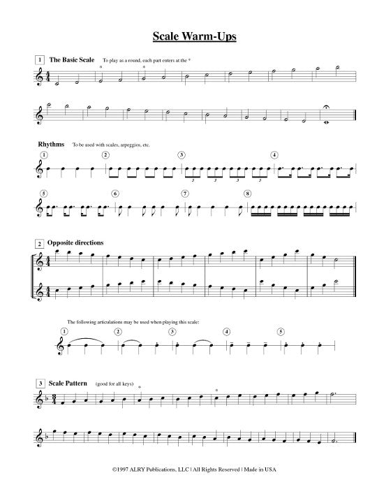 Rice-Young, A :: The Flute Choir Warm-up Book