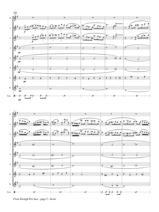 Burgstahler, E :: Close Enough for Jazz