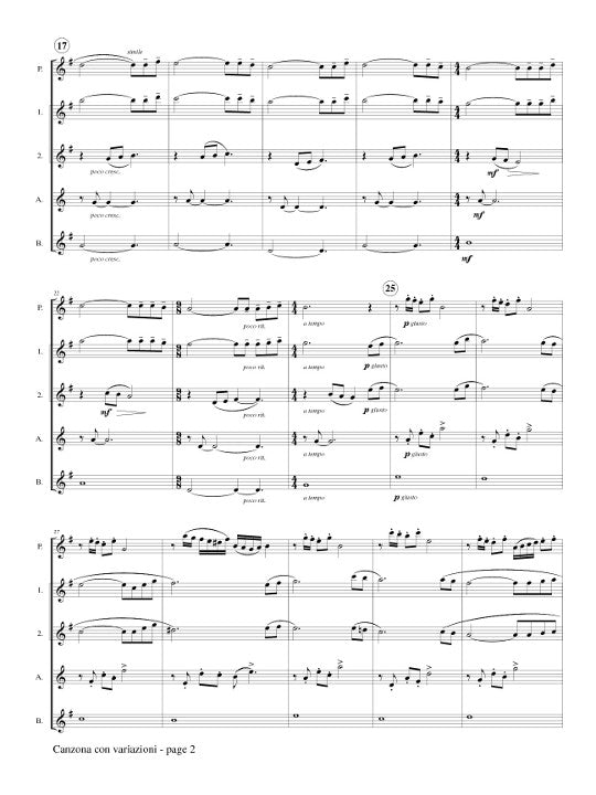 McCoy, BP :: Canzona con variazioni